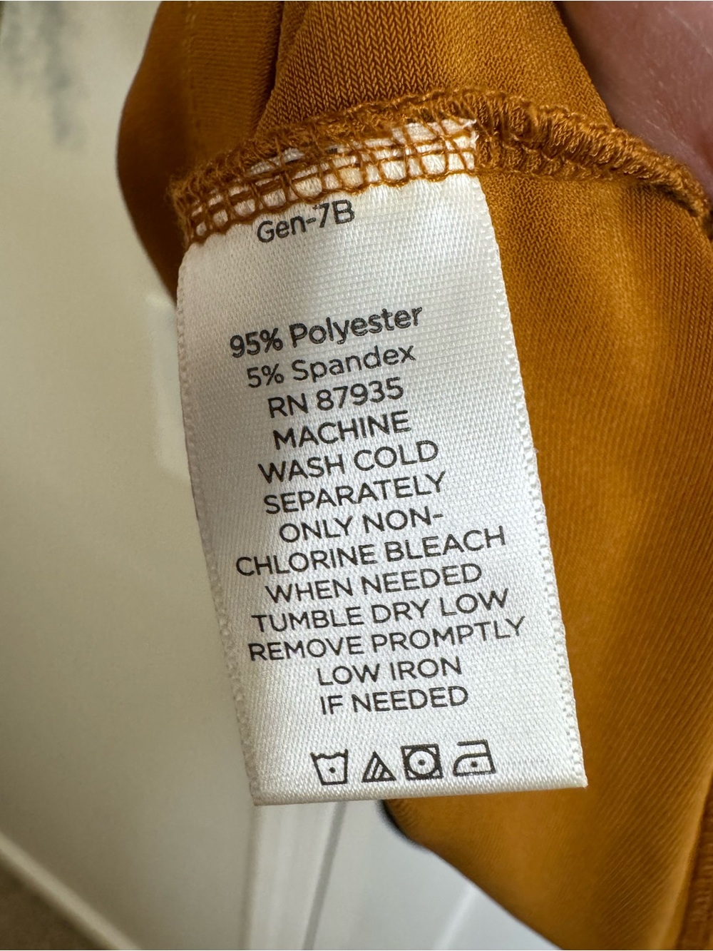 Susan Graver Caramel Twist Front Top - Picture 5 of 7